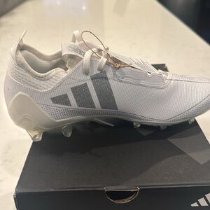 Adidas Adizero Electric.1 'White Silver Metallic' IF2425 Football Cleats Multi